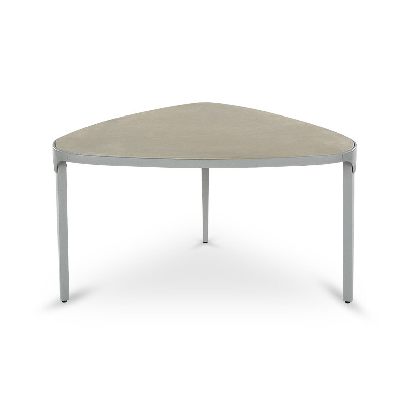 Amalfi Outdoor Triangular Coffee Table, 20.5" W x 32.5" L x 18.5" H