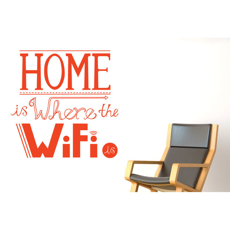 Wall Decal, Orange
