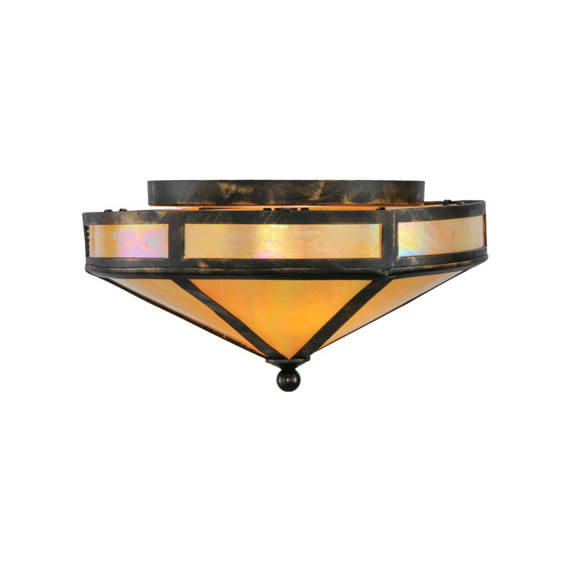 Rustic Lodge 2 - Light Flush Mount
