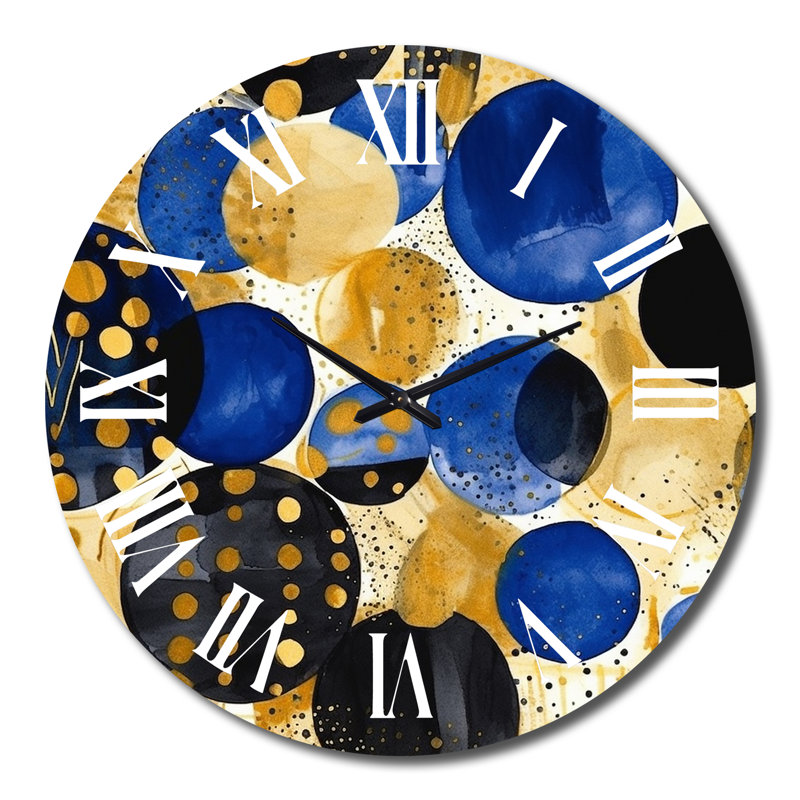 Horloge murale en métal, Grand