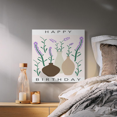 Scheel 1 Piece Wrapped Canvas Wall Art Set