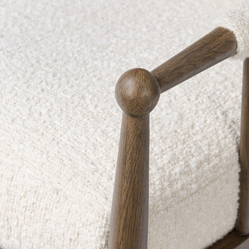 Warren Chair, Mahogany Leather