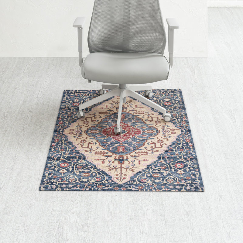 Porto Straight Rectangular Chair Mat, 0.25" H x 36" W x 48" D