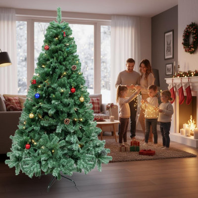 Lighted Artificial Christmas Tree
