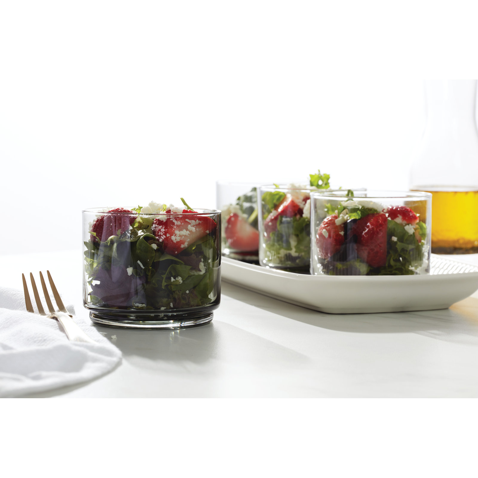 Tuscany Stackable Drinking Glass, Clear