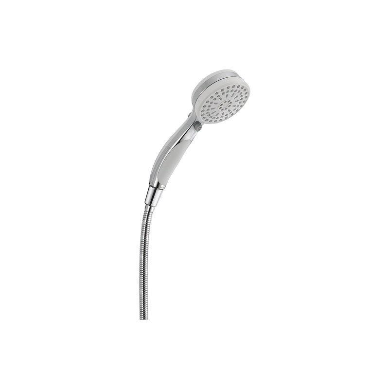 Pomme de douche à main multifonctionnelle avec TouchClean Universal, Chrome / Blanc
