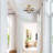 Richele Semi Flush Mount Lighting Ceiling Lamp, Fixture Modern Gold Sputnik Light Fixture, Dimmable
