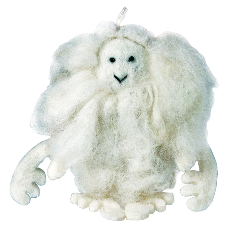 Ornement figurine suspendu yeti