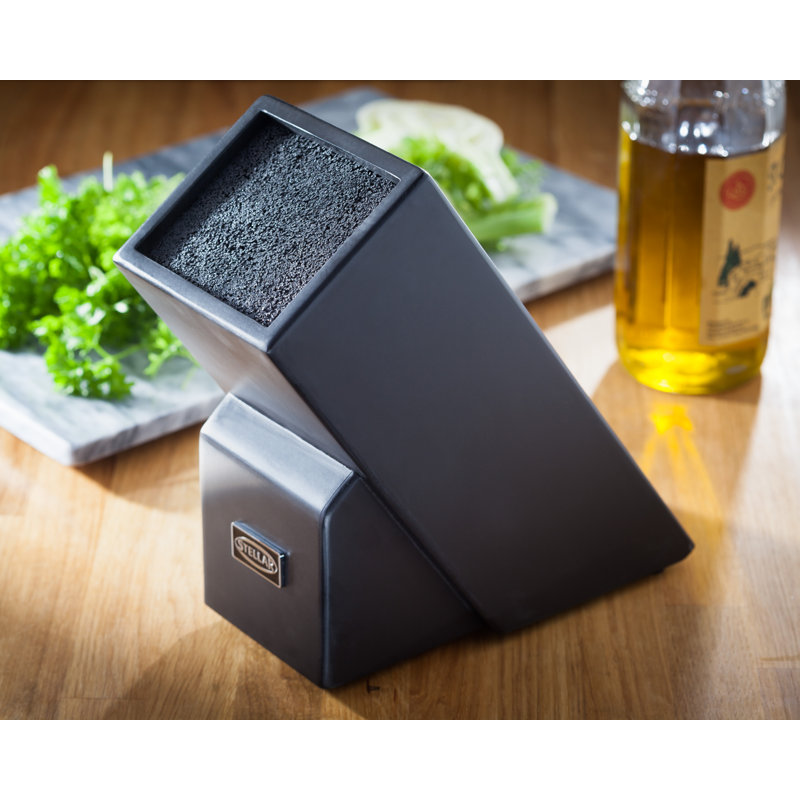 Stellar The Knife Accessories Collection 8 Slot Beech Knife Block