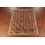 Tapis oriental en laine à motif treillis Kilim 8 x 10