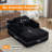 Boneless Velvet Oversized Chaise Lounge Sleeper Sofa-429145837