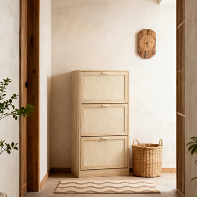 6 Pair Shoe Cabinet