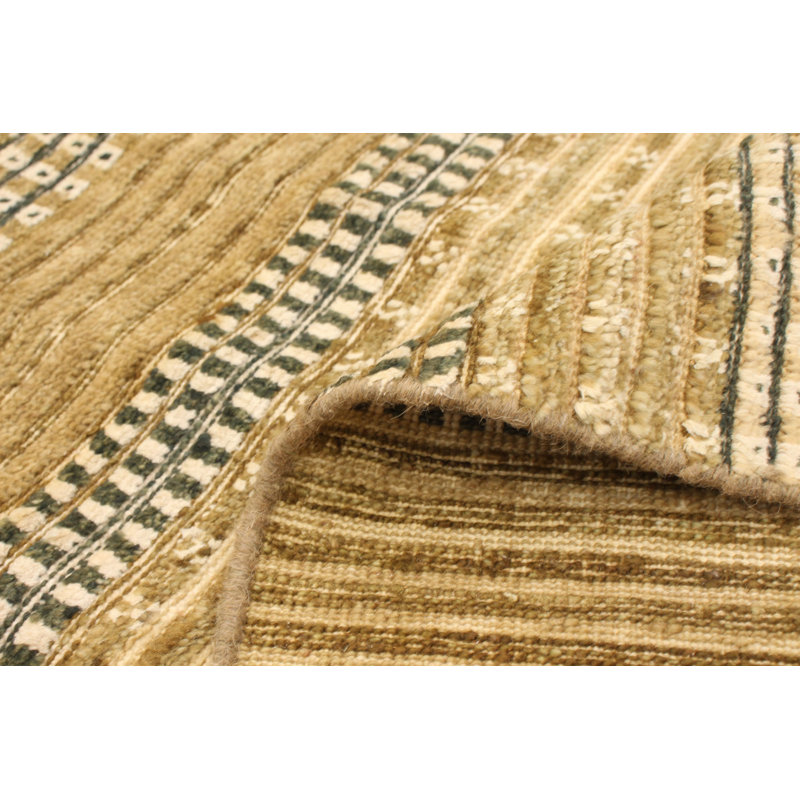 Wool Striped Indoor Rug