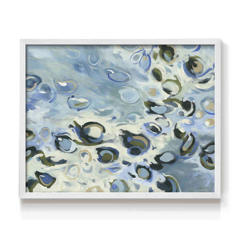Washed Ashore -Framed Print - Restickable, H 11 po x l 14 po, Blanc