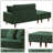 Modern style Chaise Lounge with Ottoman, Accent Chair with Wood Legs, Right-Arm Chaise Lounge Set with Throw Pillow for Living Room, Bedroom-330068800