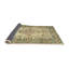 Tapis traditionnel vert / beige-1683622383