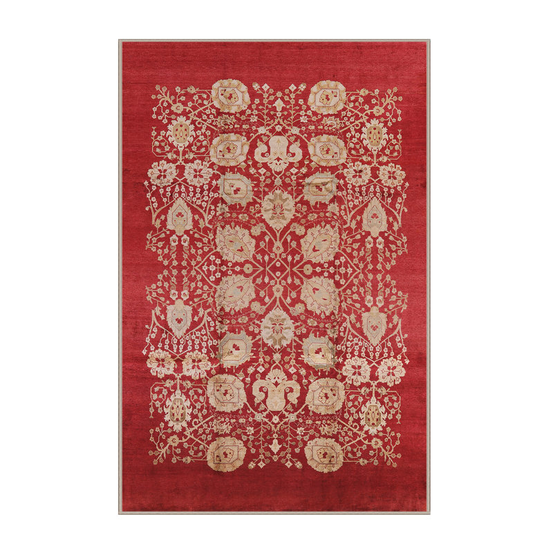 Wool Oriental Indoor Rug, Rectangle 3' x 5'
