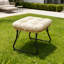 Repose-pieds d'extérieur avec coussin Kacyn-1153351773-1150738983