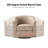 Amiir Upholstered Swivel Accent Chair-665611596