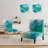 Sea Glass - Traditional Upholstered Slipper Chair