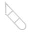 Double rampe d'escalier murale 26 po-93070432