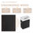 Dziadon 15.97 " W Wall Mounted Wall Mounted 1 Single Vanity Bathroom Vanity With Resin Top