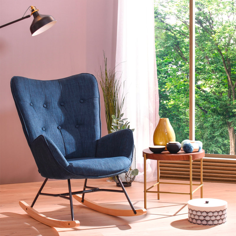 Rocking Chair Cresson, Dark Blue