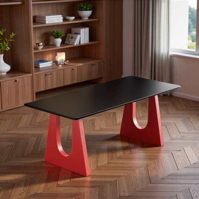Unique And Bright-coloured Rectangular Writing Desk