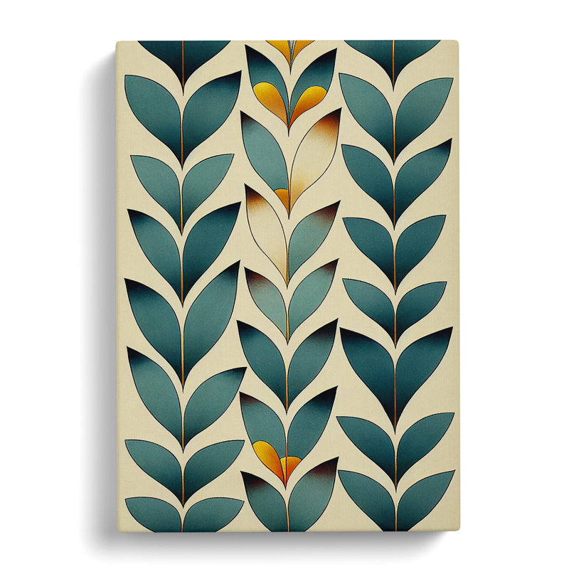 A Bewitching Leaves - Wall Art, Wrapped Canvas, 50cm H x 35cm W