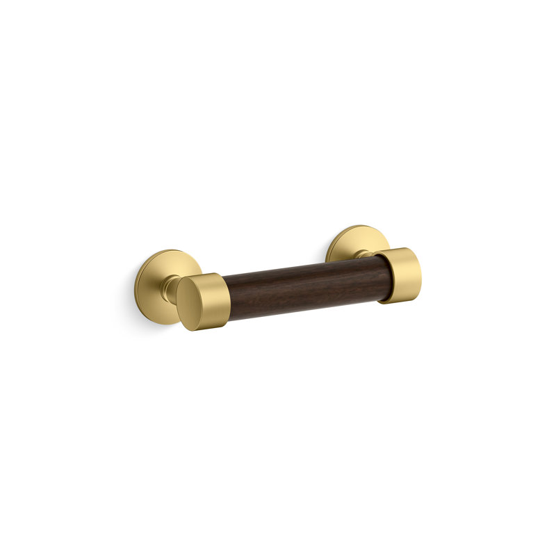Artifacts 4 In. Cabinet Pull, Brushed Brass