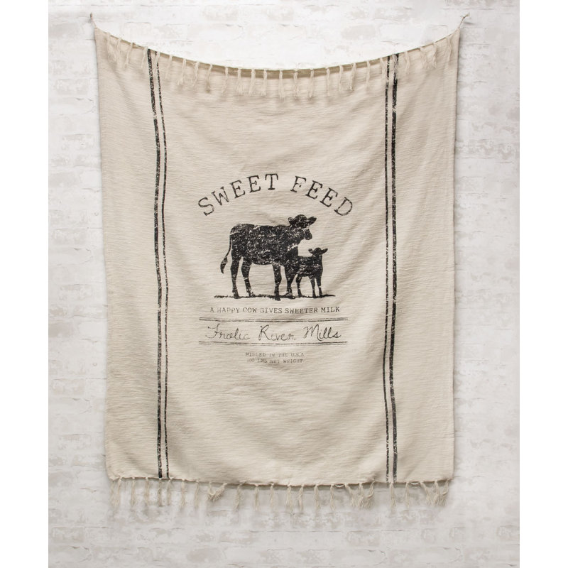Col House Farmhouse Hand Woven Throw Blanket