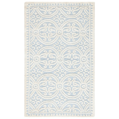 Sadik Hand Tufted Wool Geometric Rug