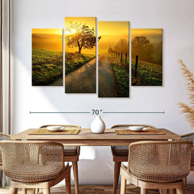 Alvord Rural Sunrise, 42" H x 68" W