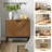 Paschall 30.7" Tall 2-Door Accent Cabinet-871097492