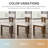 Mid Century Dining Chairs, Fabric Upholstered Side Chair, Dining Room Chairs Set Of 6, No Assembly Needed-2132254226