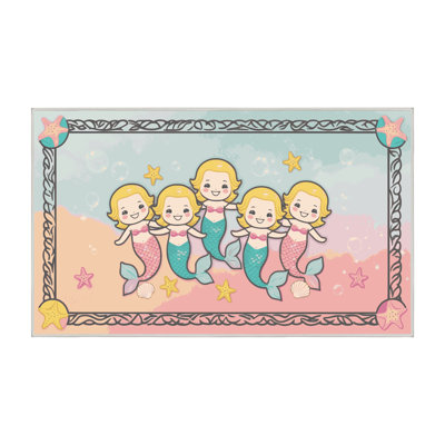 Tapis pour enfants Sunside Sails Mermaids Ocean