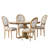Caistor 4 - Person Extendable Pedestal Dining Set-806734194-806734197-806734196