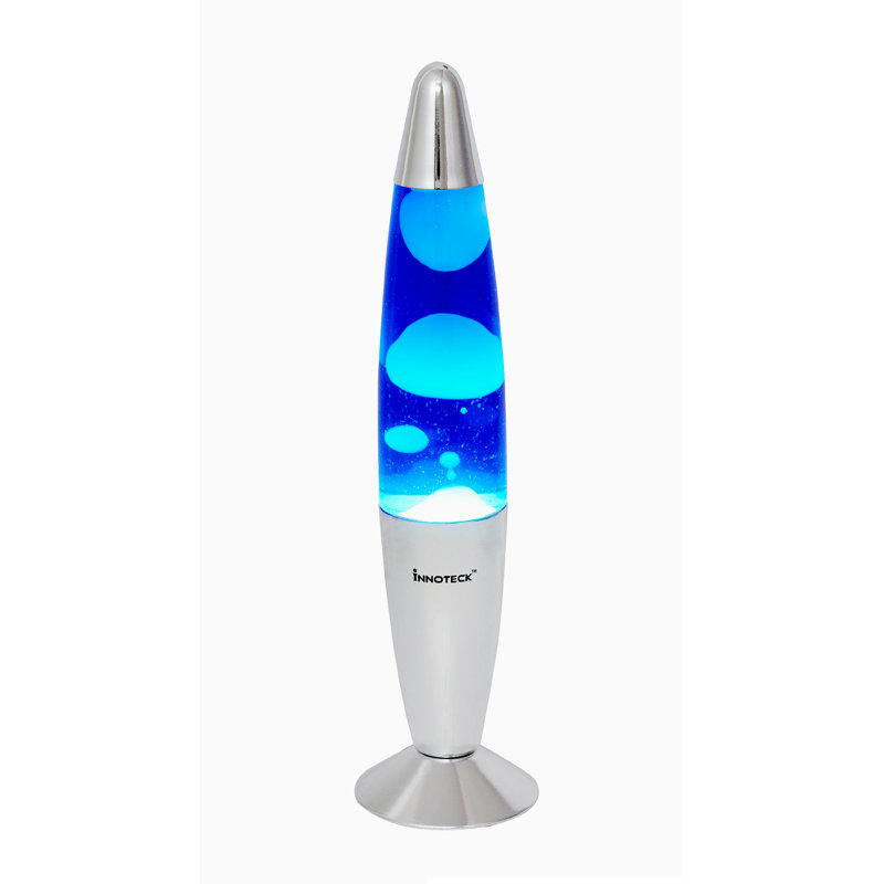 Metal Novelty Lamp, Blue