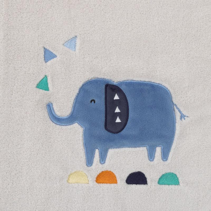 Couverture pour bébé éléphant Jungle Pals