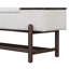 Banc de rangement moderne avec coussin en mousse viscoélastique et pieds en bois d'hévéa-1069356979