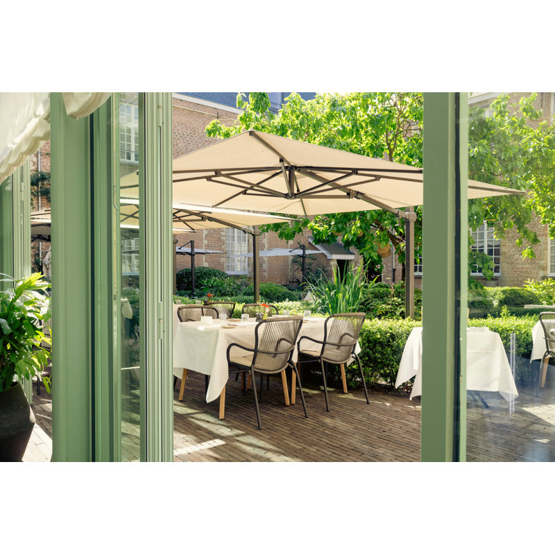 Loop Outdoor Dining Armchair, Gray