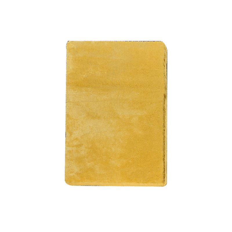 Premium Yellow Acrylic Carpet | 100% Acrylic, Pile Height: 0.7-1.2 in | 1450 g/m², Antibacterial, Non-Slip Latex Underside | Machine Washable at 86°F, Easy Care | Perfect for Living Room, Bedroom, and Play Areas