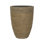 Cement Planter Wrapped with Straw Grass