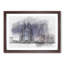 Trade Centre in Manama Bahrain in Abstract - Framed Print-55767675-55767676