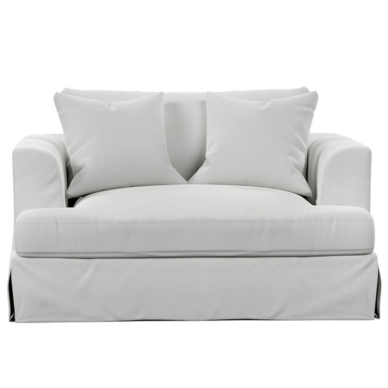 Mcneese Chair And A Half, Pearl Polyester Blend