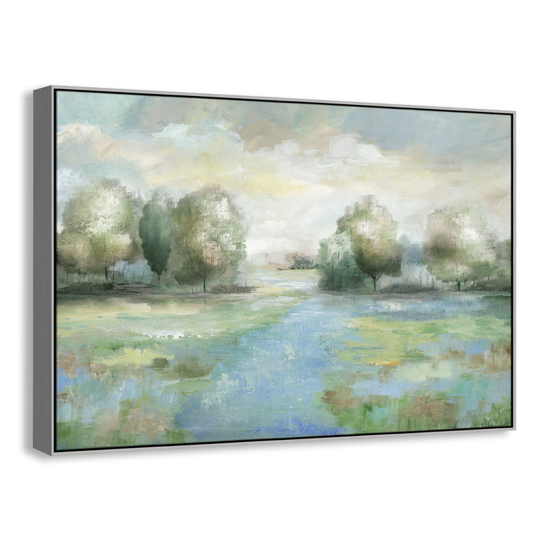 Cleotis Into the Woods Print by Nan, Silver, 41.5" H x 61.5" W
