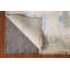 Tapis oriental abstrait fait à la main 4 x 6