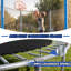 Trampoline 10 pi pour enfants, panier de basketball et échelle, trampoline pour enfants avec enceinte sécuritaire, assemblage rapide pour le plaisir dans la cour, approuvé ASTM-132005926