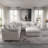 6 - Piece Slipcovered Sectional With Ottoman-1318937034