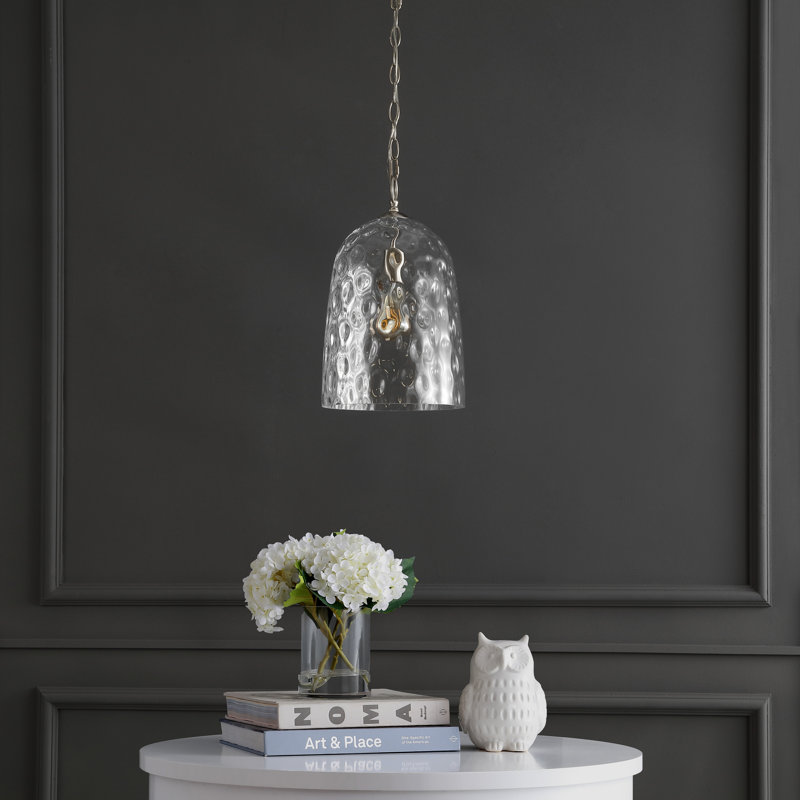 Antwine 1 - Light Nickel/Clear Pendant